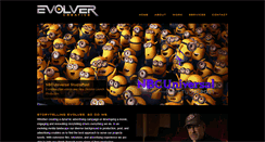 Desktop Screenshot of evolvercreative.com